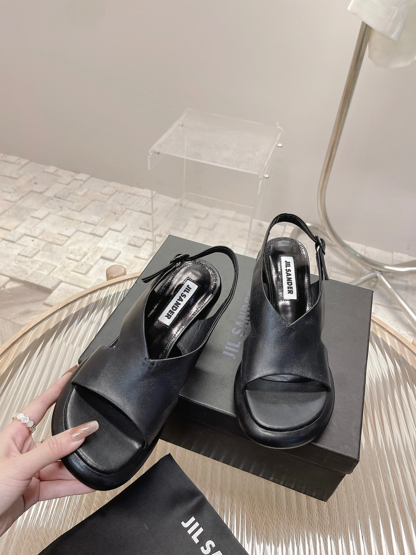 coco--Heel height8cm. 2.5cm 3colour item : B-X034B1361L-3